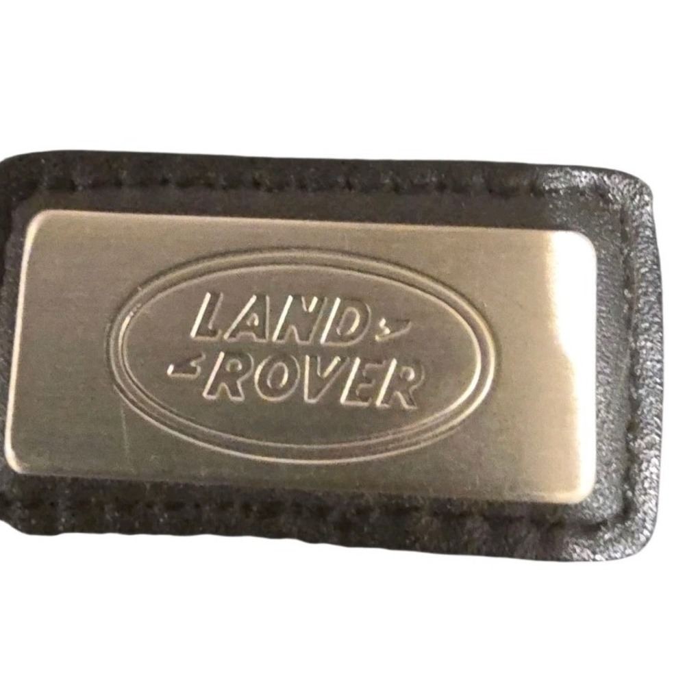 Land Rover Logo Manual Booklet Card Canvas Black Bi Fold  Case 10" X 5"‎  #399 - Picture 3 of 6